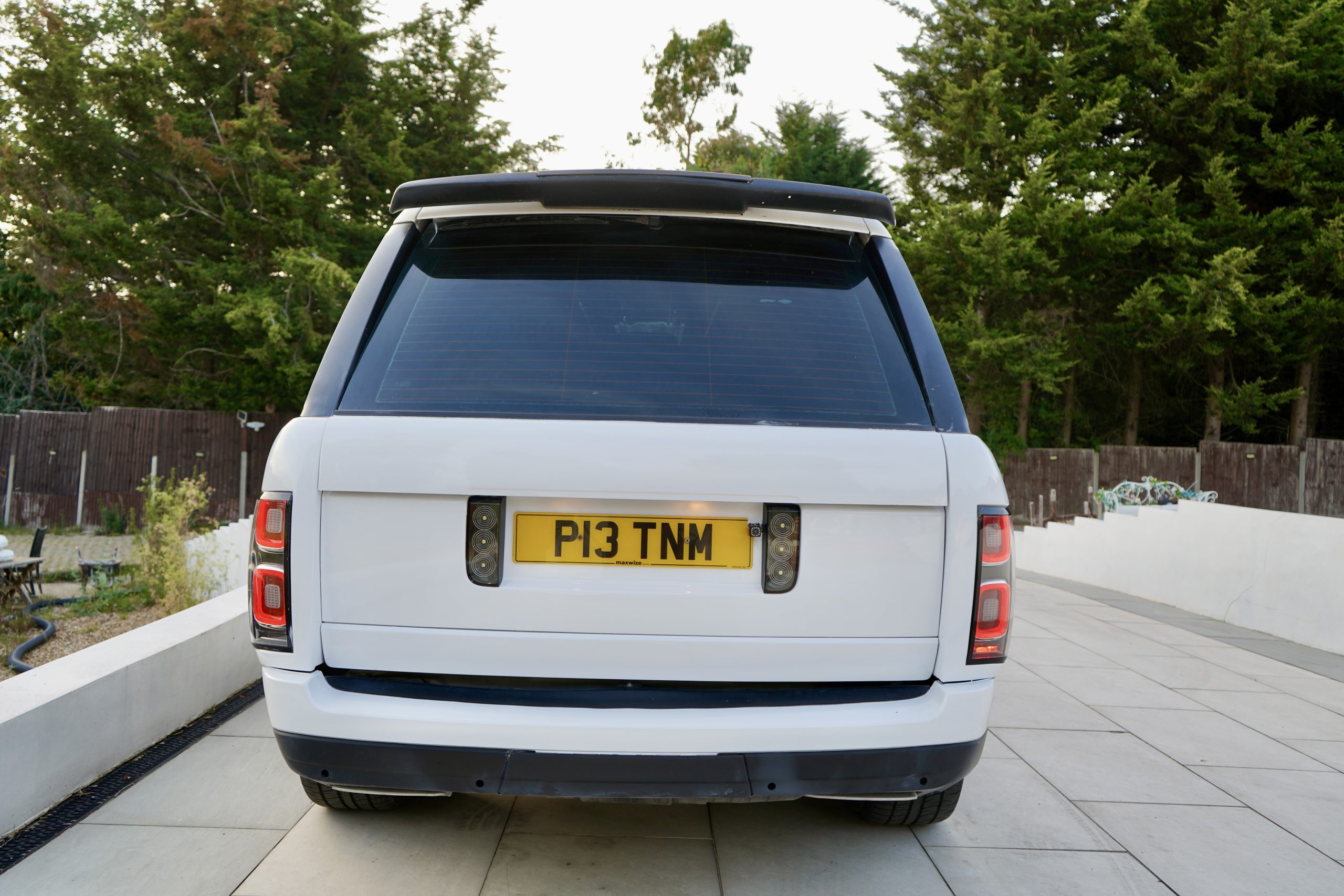 Range Rover Limo Back View