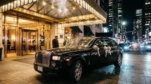 rolls royce phantom at royal hotel